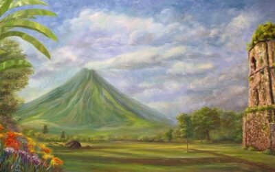 Cagsawa Ruins Mayon Volcano – Jhun Ciolo Diamante