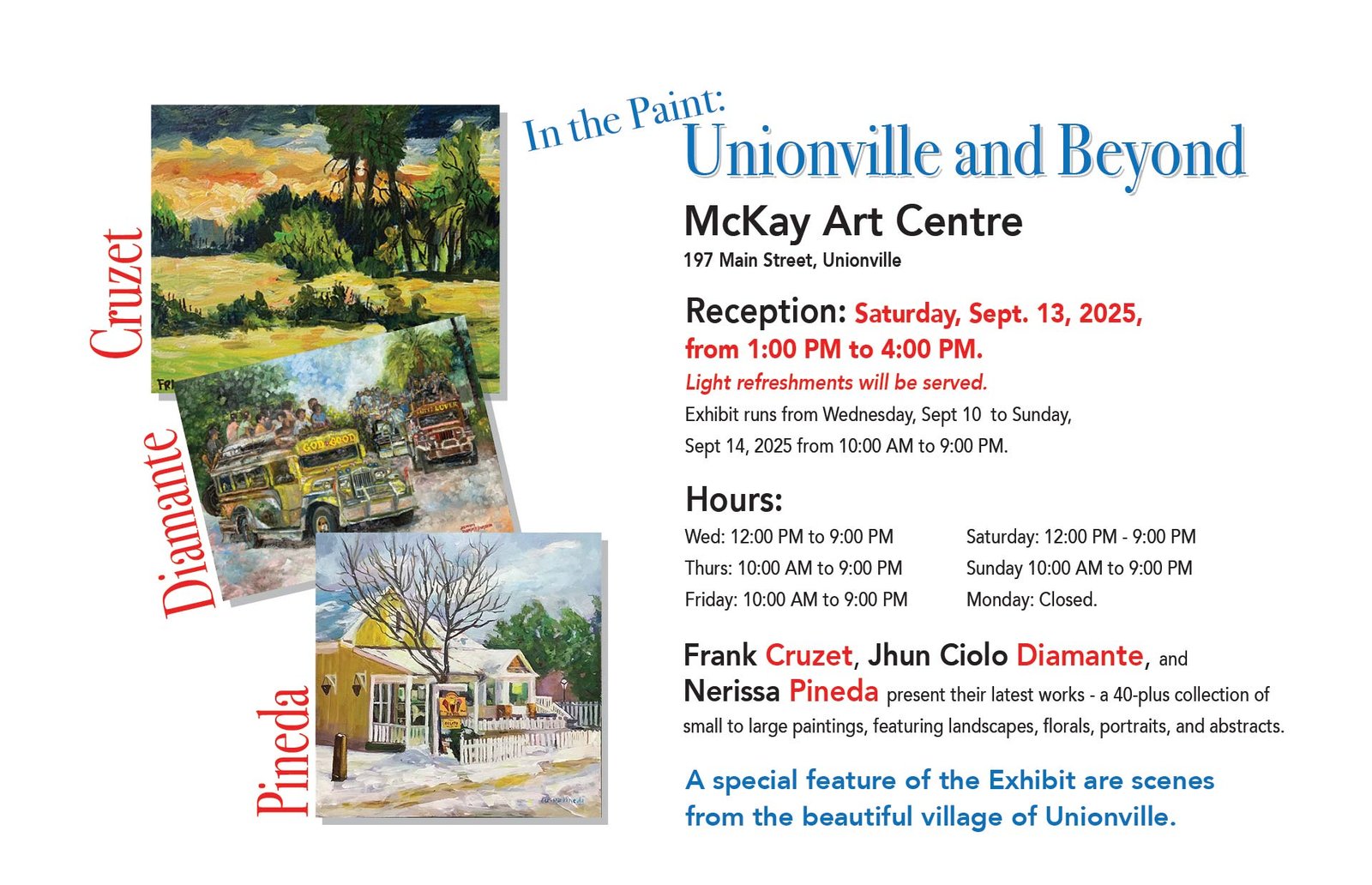 “In the Paint: Unionville and Beyond”